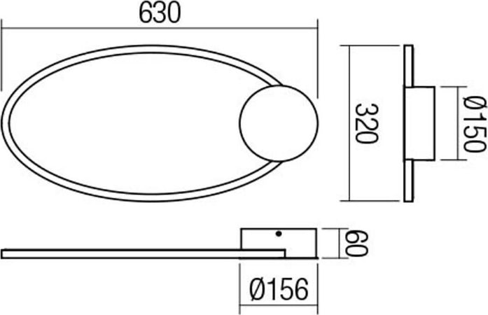 Applique-ultramoderno-Redo-Group-LEO-01-3295-LED-1501LM-CCT-dimmerabile-lampada-parete
