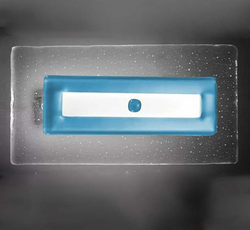 Applique-vetro-azzurro-Familamp-COOPER-351-AP-3650LM-LED-integrato-lampada-parete-moderna-artigianale