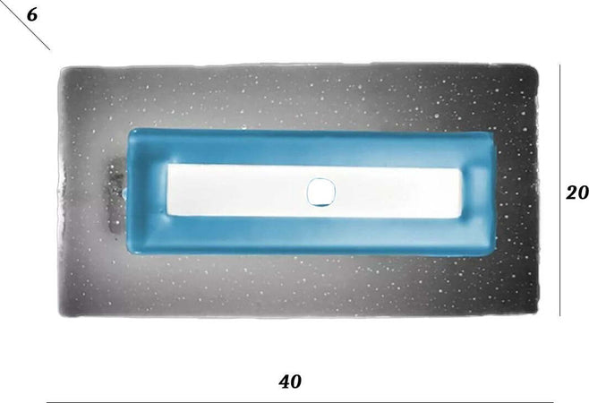 Applique-vetro-azzurro-Familamp-COOPER-351-AP-3650LM-LED-integrato-lampada-parete-moderna-artigianale