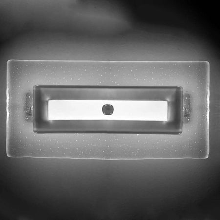 Applique-vetro-grigio-Familamp-COOPER-351-AP-3650LM-LED-integrato-lampada-parete-moderna-artigianale