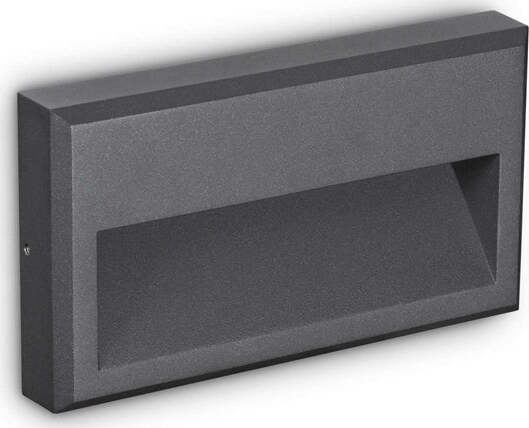 Appliques---Lampade-Da-Parete-Febe-1-Metallo-Antracite-Led-6W-3000K-Luce-Calda