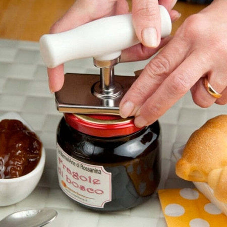 APRIBARATTOLO APRI BARATTOLO BARATTOLI UNIVERSALE IN ACCIAIO INOX MANICO A T Casa e cucina/Utensili da cucina/Apriscatole a mano Trade Shop italia - Napoli, Commerciovirtuoso.it