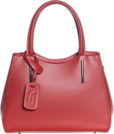 Aragona---Borsa-da-Donna-Bordeaux-In-Vera-Pelle