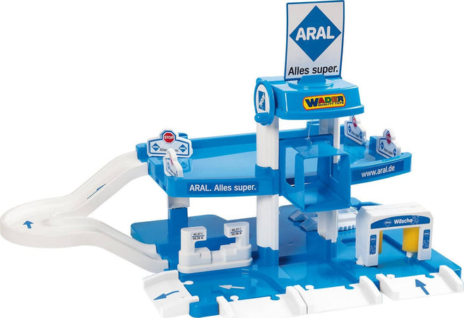 Aral Park Garage Giocattolo 2 Livelli con Veicoli e Stazione Lavaggio Garage Set da Gioco +3A Polesie Giocattoli Casa e cucina/Arredamento/Cameretta ragazzi/Borse e reti per giocattoli Liquidator Italia - Nicosia, Commerciovirtuoso.it
