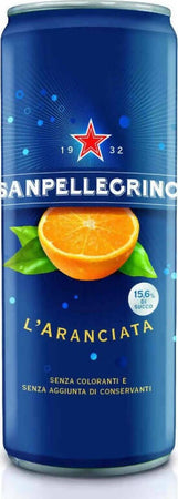 Aranciata San Pellegrino in lattina da 33 cl Lattine San Pellegrino Aranciata solo arance italiane Alimentari e cura della casa/Caffè tè e bevande/Bevande gassate/Limonata frizzante Non solo alimenti - Albano Laziale, Commerciovirtuoso.it