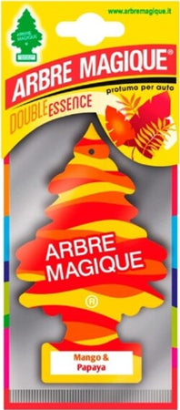 Arbre-Magique-Mono-Profumatore-Per-Auto-Profumazione-Fragranza-Mango-&-Papaya