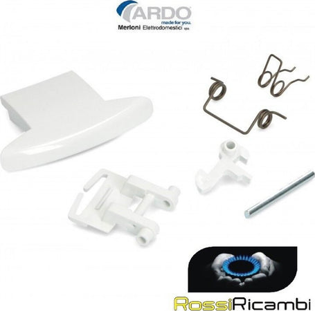 ARDO MERLONI - NEW POL -KIT CERNIERA OBLO' CHIUSURA MANIGLIA LAVATRICE Casa e cucina/Grandi elettrodomestici/Accessori e parti di ricambio/Ricambi e accessori per lavatrici/Sportelli per lavatrici Rossi Ricambi - Venetico Marina, Commerciovirtuoso.it