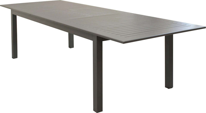 ARGENTUM---set-tavolo-da-giardino-allungabile-220/280x100-compreso-di-10-poltrone-in-alluminio-Taupe-Milani-Home