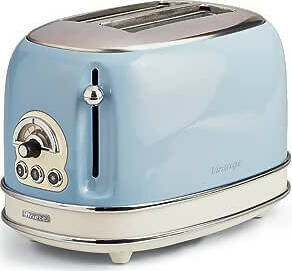 Ariete-155-tostapane,-stile-retrò,-810-w,-6-livelli-di-doratura,-3-funzioni,-2-fette,-verde