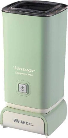 Ariete-cappuccinatore-vintage-2878,-montalatte-elettrico-stile-retrò-per-cappuccino-e-cioccolata-calda,-montalatte-elettrico-cappuccino-in-2-minuti,-capacità-250ml,-potenza-500-w,-verde