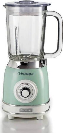 Ariete-frullatore-di-vetro-vintage-583,-frullatore-multifunzione-con-4-lame,-4-velocità-+-pulse,-funzione-tritaghiaccio,-capacità-1,5-litri,-1000w