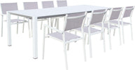 ARIZONA---set-tavolo-in-alluminio-cm-85-x-51,50/104/156/208/260-x-74-h-con-8-sedute-Bianco-Milani-Home