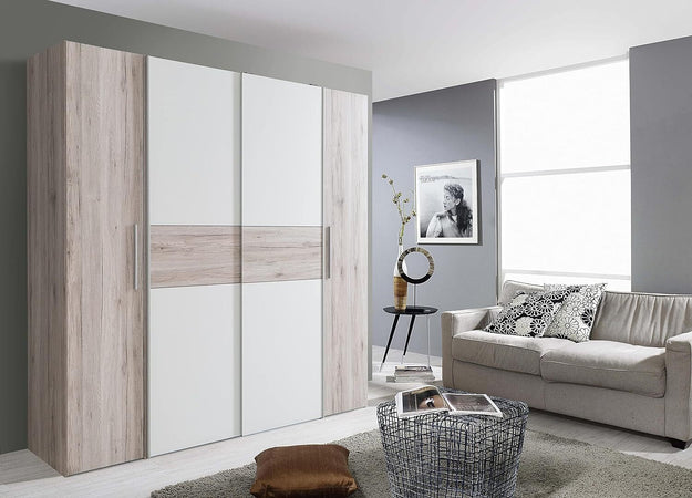 armadio-moderno-per-camera-da-letto-3-4-ante-scorrevoli-in-legno-con-mensole-anche-ingresso-ufficio-T2245,153,0S