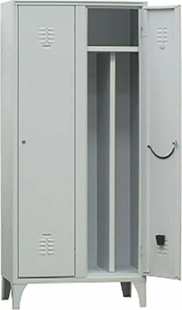 Armadio spogliatoio 2 ante 80x50x180cm