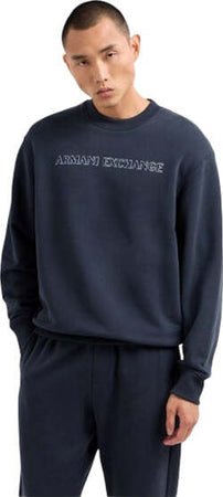 ARMANI-EXCHANGE-Maglie-Blu-da-uomo