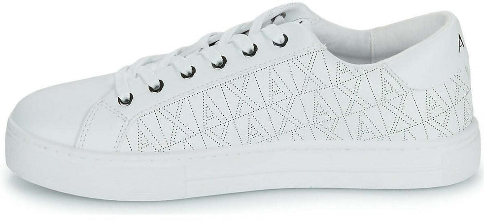 Armani Exchange Sneakers Donna Bianche in Ecopelle XDX142 XV825 00152 WHITE