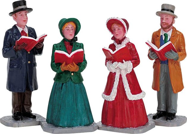 Armonia di Natale, personaggi per villaggio di Natale in poliresina, Set di 4  Casa e cucina/Decorazioni per interni/Addobbi e decorazioni per ricorrenze/Decorazioni natalizie/Oggettistica MagiediNatale.it - Altamura, Commerciovirtuoso.it