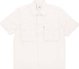 ARTE-Camicia-Manica-Corta-Uomo-Peter-Detail-Pocket-Twill-Shirt-Cream-da-uomo