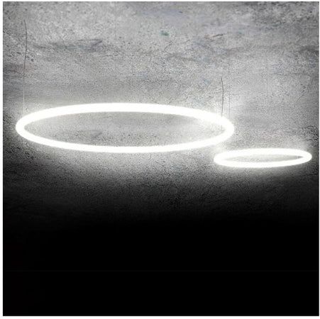 Artemide Alphabet of light circular 90 lampada a soffitto