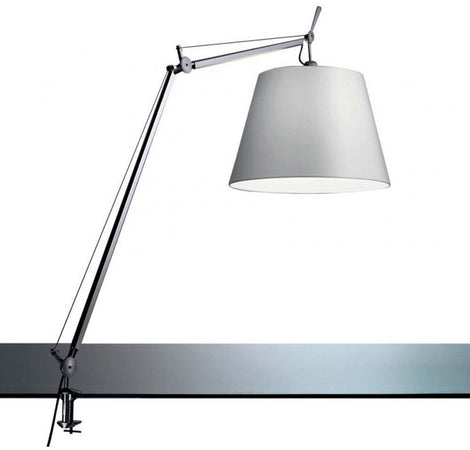 Artemide Tolomeo Mega Tavolo LED Alluminio e Raso Dimmerabile