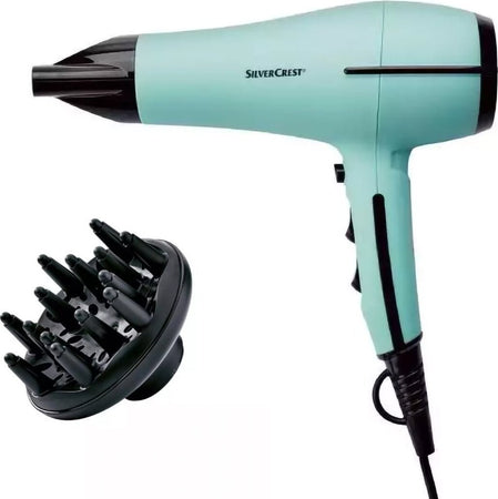 Asciugacapelli agli Ioni Antistatica con Sensore Touch 2300W Diffusore 3 Temperature 2 Velocità