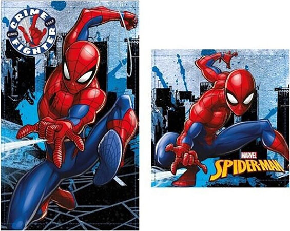 Asciugamani-Bagno-In-Spugna-Disney-Personaggi-Bambini-Set-2-Asciugamani-Bagno-Cotone-100%-Set-2-Pezzi,-Prodotto-Ufficiale