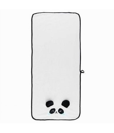 Asciugamano Viso 34x75 Cm In Tessuto Morbido Con Faccia Panda Bagno Ospite 10733