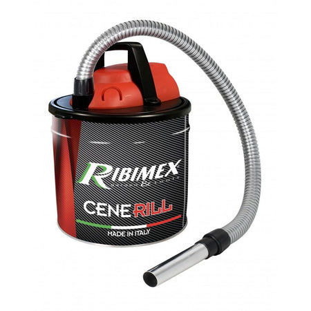Aspiracenere "Cenerill" da 18 lt 1000 W, pulizia stufa e camino a legna e pellets