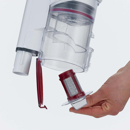 ASPIRAPOLVERE VERTICALE A BATTERIA SENZA SACCO CON ACCESSORI Severin HV 7152