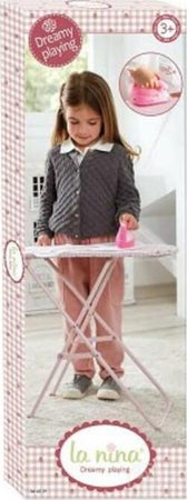 Asse da stiro con ferro Giocattolo La nina Giochi e giocattoli/Giochi d'imitazione e accessori di travestimento/Elettrodomestici giocattolo La Casa Del Bebè - Napoli, Commerciovirtuoso.it