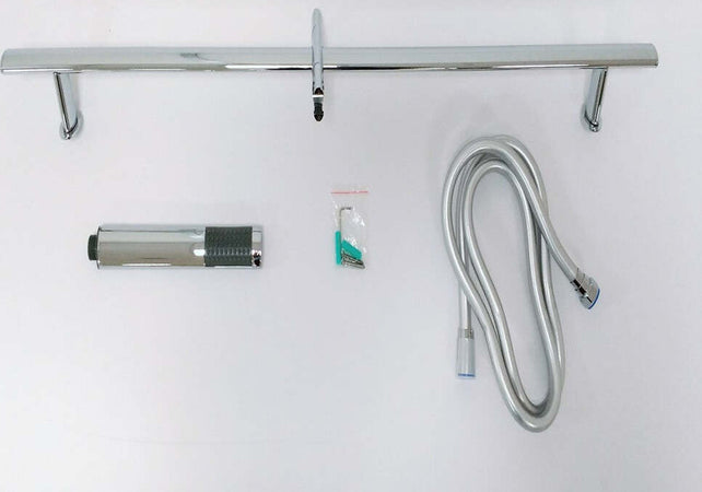 Asta Saliscendi Doccia 004 Ottone Cromato Ovale Doccetta Relax P7,3xH80 Fai da te/Attrezzature per cucine e bagni/Attrezzature per bagni/Docce e componenti doccia/Sistemi saliscendi per vasche da bagno e docce Ogomondo - Martina Franca, Commerciovirtuoso.it