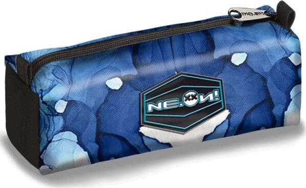 Astuccio-Bauletto-Neon-Gut-Azzurro-Sfumature-Fantasia-Singola-Zip-Scuola-Ragazzi