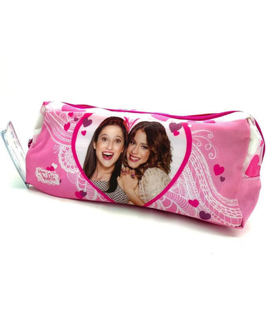 Astuccio Bustina Portapenne Porta Penne Violetta Disney Con Zip 23x11cm Amicizia