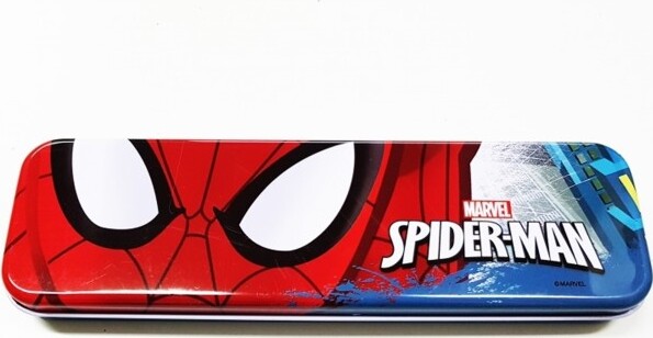 Astuccio Metallo Spiderman Marvel Uomo Ragno Portapenne Portapastelli Bambino Cancelleria e prodotti per ufficio/Scuola e materiale didattico/Materiale scolastico/Cartelle e zaini per la scuola/Astucci Trade Shop italia - Napoli, Commerciovirtuoso.it