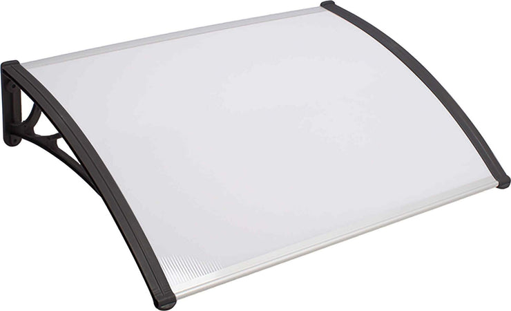 ASUKA---pensilina-in-policarbonato-porta-ingresso-100x150-Trasparente-Milani-Home