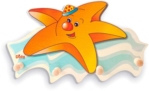 Attaccapanni - Stella Marina Da Muro per Cameretta Bambini Dida
