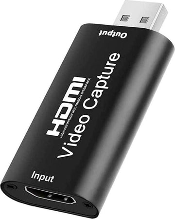 Audio Video Capture Cards, HDMI Video Capture Card Streaming HDMI per Windows/M-ac OS, 1080p HD Live Video Registrazione tramite videocamera DSLR Action Cam, Plug and Play (USB) 2.0