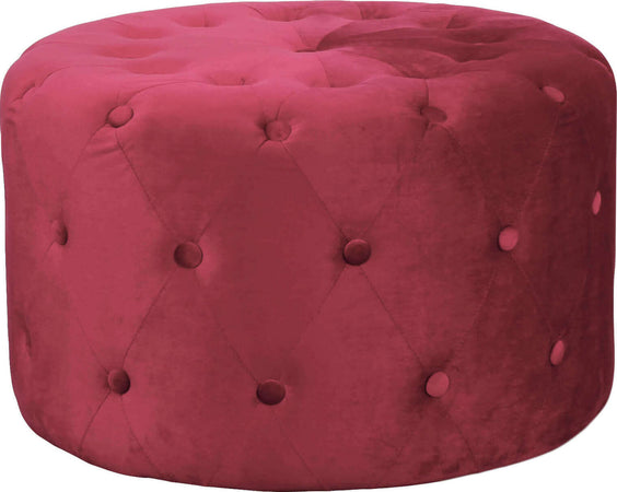 AURA---pouf-rotondo-in-velluto-Rosso-Milani-Home
