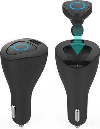 Auricolare-Bluetooth-Mini-Wifi-Usb-Microfono-Caricacatore-Auto-Per-Smartphone