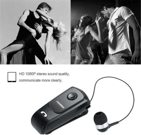 AURICOLARE CON CUFFIA RETRATTILE RETRAIBILE CLIP FINEBLUE F920 PER SMARTPHONE  Trade Shop italia - Napoli, Commerciovirtuoso.it