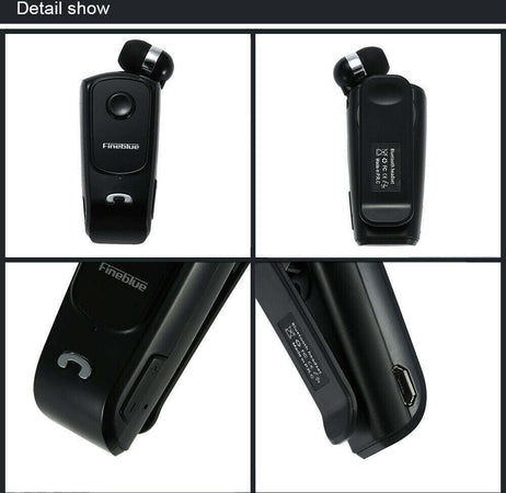 AURICOLARE CON CUFFIA RETRATTILE RETRAIBILE CLIP FINEBLUE F920 PER SMARTPHONE  Trade Shop italia - Napoli, Commerciovirtuoso.it
