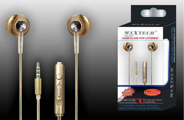 Auricolari-Cuffie-Con-Microfono-Per-Cellulari-Smartphone-Jack-Maxtech-Au-5t002