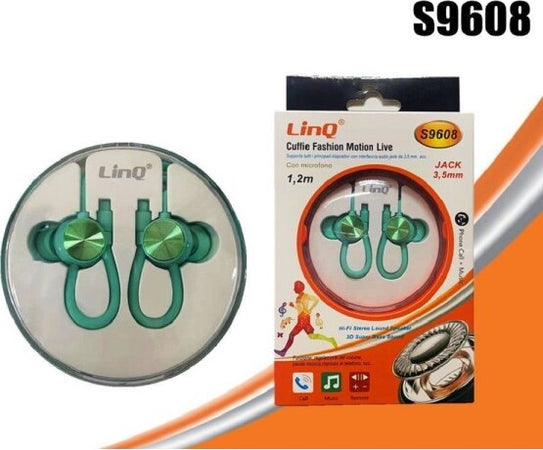 Auricolari-Cuffie-S9608-Con-Microfono-Fashion-Motion-Live-Sport-Jack-3.5mm-1.2mt