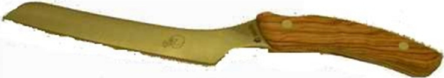 AUSONIA---MONTASIO-COLTELLO-FORMAGGIO-ACCIAIO-INOX-LAMA-18-CM-MANICO-OLIVO