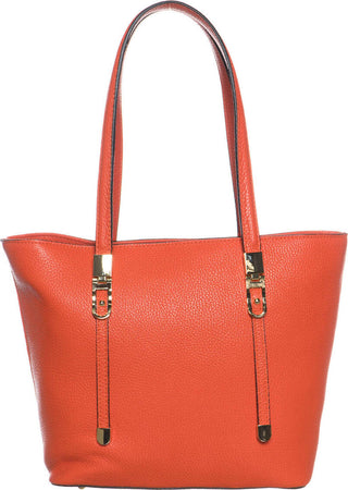 Ausonio---Shopper-da-Donna-Salmone-In-Vera-Pelle