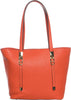 Ausonio---Shopper-da-Donna-Salmone-In-Vera-Pelle