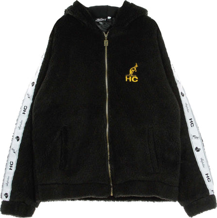 AUSTRALIAN-Orsetto-Uomo-Sherpa-Court-Jacket-Black-da-uomo