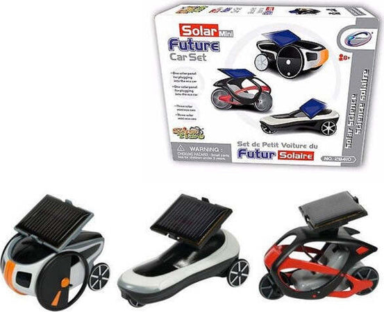 Auto-Veicolo-In-Miniatura-A-Ricarica-Energia-Solare-Con-Pannello-Eco-Friendly