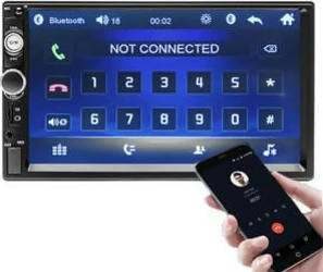 Autoradio 2 din bluetooth 7 pollici touch screen auto radio fm collegamento con smartphone mirroring link lettore mp5 ingresso usb sd aux Elettronica/Elettronica per veicoli/Elettronica per auto/Sistemi audio/Autoradio TradeKard - Acerra, Commerciovirtuoso.it