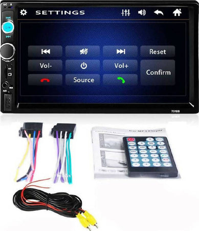 Autoradio 2 din bluetooth 7 pollici touch screen auto radio fm collegamento con smartphone mirroring link lettore mp5 ingresso usb sd aux Elettronica/Elettronica per veicoli/Elettronica per auto/Sistemi audio/Autoradio TradeKard - Acerra, Commerciovirtuoso.it